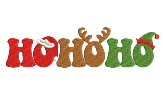 Christmas HoHoHo: A Boutique Embroidery Review