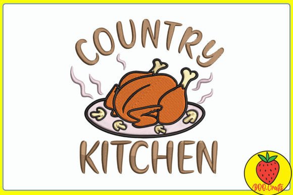 Country Kitchen: A Seasonal Embroidery Review