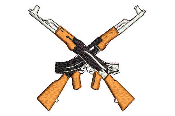Crossed AK47 s: A Designer's Craft Fair Review
