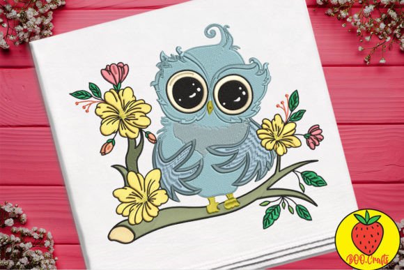 Cute Blue Owl and Flowers: A Seasonal Review