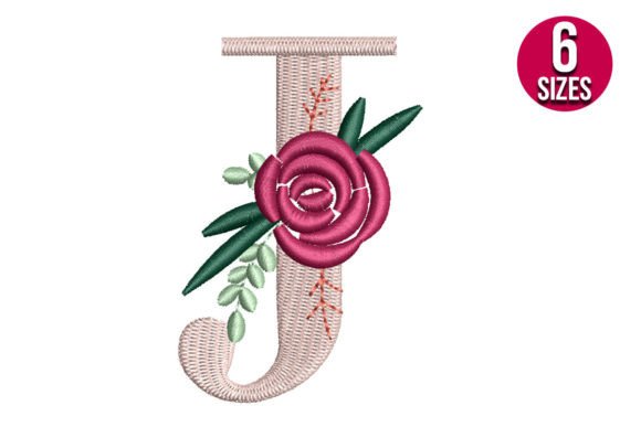Floral Alphabet J Letter: A Designer's Business Review