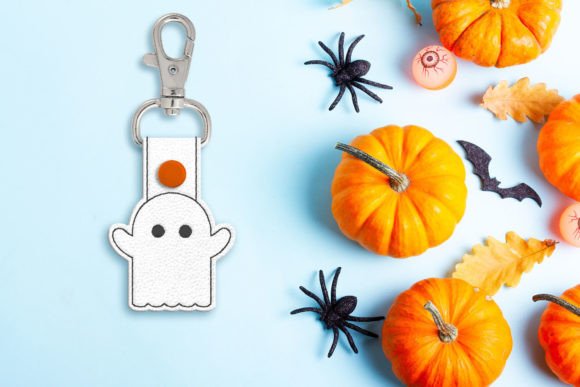 Ghost ITH Key Fob Applique: A Craft Fair Review