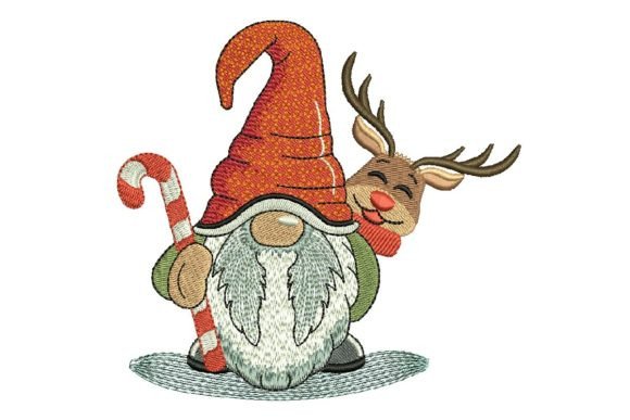 Gnome with Deer: A Seasonal Embroidery Review