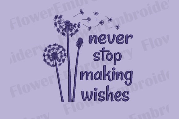 Never Stop Making Wishes: An Embroidery Review