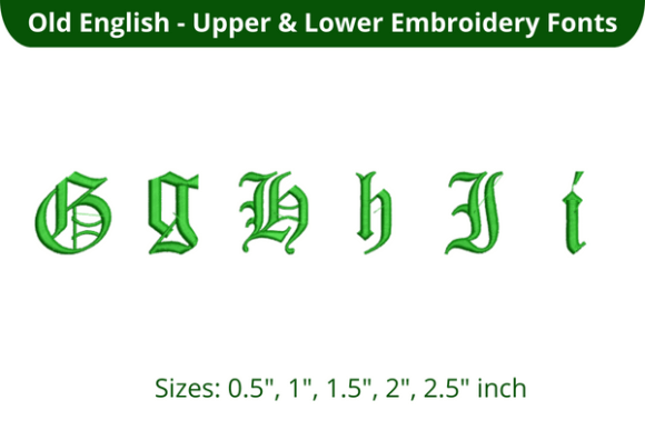 Old English Font GHI: A Designer's Business Review