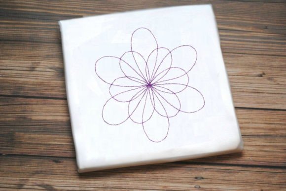 Purple One Line Flower: A Craft Fair Review