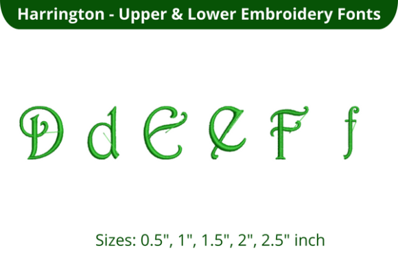 Reviewing Harrington Font DEF for Personalized Gifts