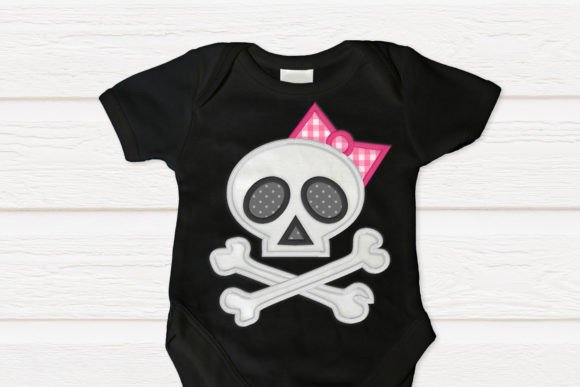 Skull with Bow Applique: A Designer Review
